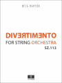 Bartók Divertimento for String Orchestra Score & Parts